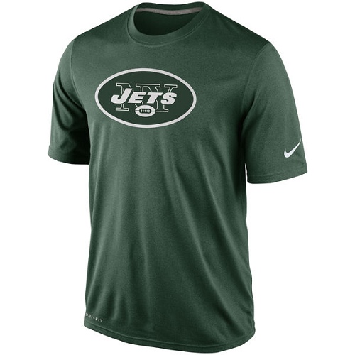 NFL New York Jets Nike Legend Logo Essential 2 Performance T-Shirt - Green